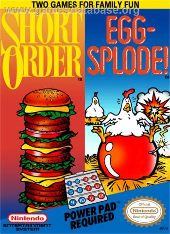 Cover Short Order - Eggsplode for NES